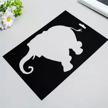 Трафарет "Слон" 20х29см