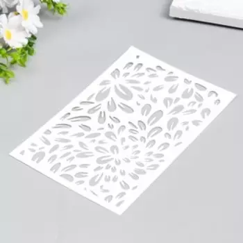 Трафарет "Текстура цветочная" 24х16 см