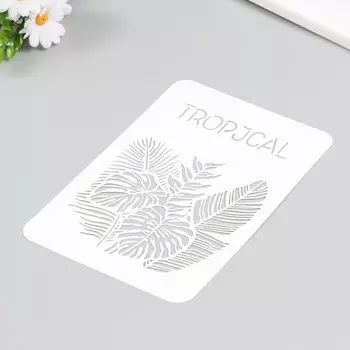 Трафарет "Тропики" 16х24 см