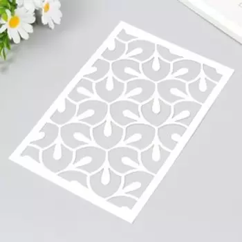 Трафарет пластиковый "Узор" 24х16 см