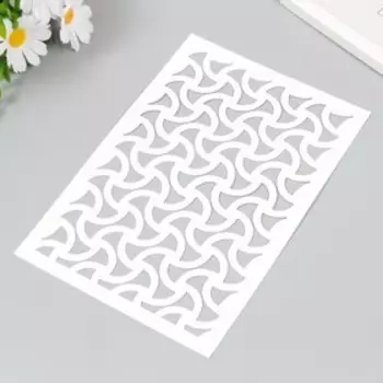 Трафарет пластиковый "Узор" 24х16 см