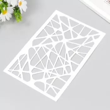 Трафарет пластиковый "Узор" 24х16 см