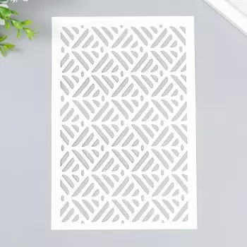 Трафарет пластиковый "Узор" 24х16 см