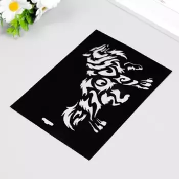 Трафарет "Волк" 14,5х20см