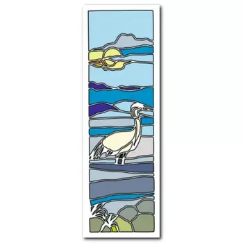 Трафарет-витраж "Птица" 11х32 см