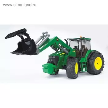 Трактор John Deere 7930, с погрузчиком