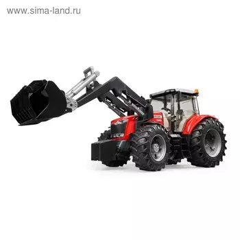 Трактор Massey Ferguson 7600, с погрузчиком