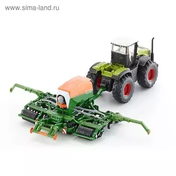 Трактор с сеялкой