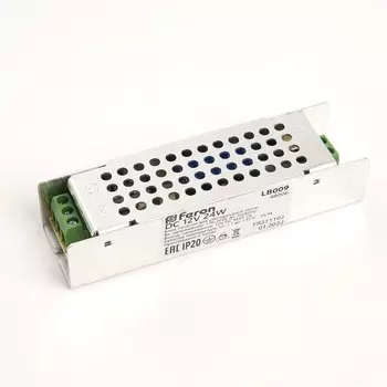Трансформатор электронный для светодиодной ленты 12 Вт, Feron, LB009, 2A, 24 Вт