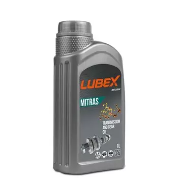 Трансмиссионное масло LUBEX MITRAS AX HYP 80W-90 GL-5, минеральное, 1 л