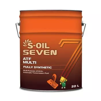 Трансмиссионное масло S-OIL 7 ATF MULTI, 20 л