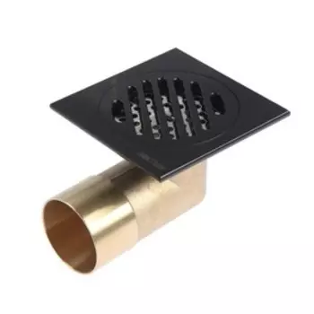 Трап AFLORN AF20510F-10, 100100 мм, горизонтальный, латунь, черный