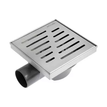 Трап AFLORN AF20915-15, d=50 мм, горизонтальный, 150150 мм, нержавеющая сталь