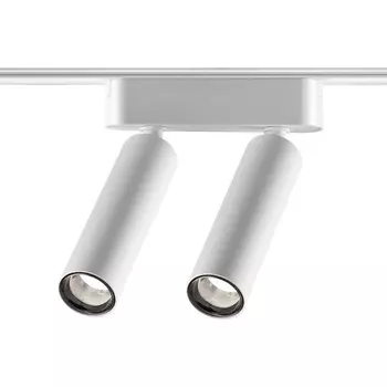 Трековый светильник для низковольтного шинопровода Novotech. Smal, 14Вт, Led, 145х115х31 мм, цвет белый