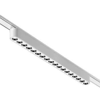 Трековый светильник для низковольтного шинопровода Novotech. Smal, 18Вт, Led, 27х330х25 мм, цвет белый