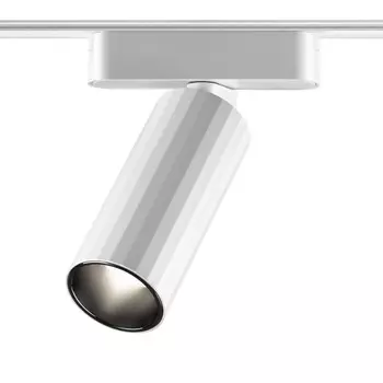 Трековый светильник для низковольтного шинопровода Novotech. Smal, 12Вт, Led, 157х115х50 мм, цвет белый