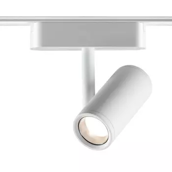 Трековый светильник для низковольтного шинопровода Novotech. Smal, 8Вт, Led, 132х115х42 мм, цвет белый