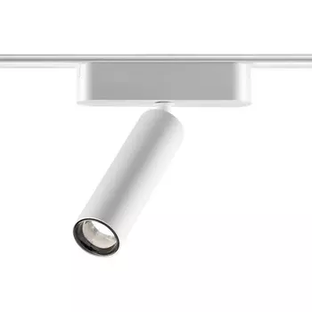 Трековый светильник для низковольтного шинопровода Novotech. Smal, 7Вт, Led, 145х115х31 мм, цвет белый