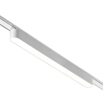 Трековый светильник для низковольтного шинопровода Novotech. Smal, 18Вт, Led, 27х330х25 мм, цвет белый