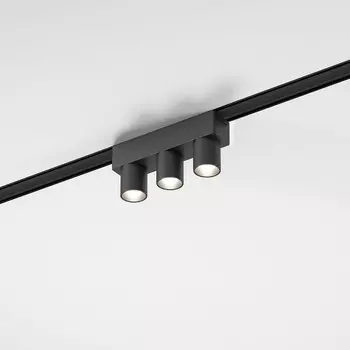 Трековый светильник Elektrostandard, Flat Magnetic, 112х26х50 мм, 6Вт, LED, 400Лм, 4000К, цвет чёрный