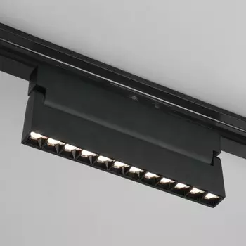 Трековый светильник Elektrostandard, Garda, 220х23х106 мм, 20Вт, LED, 1450Лм, 4200К, цвет чёрный