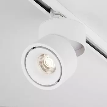 Трековый светильник Elektrostandard, Klips, 100х100х105 мм, 15Вт, LED, 1300Лм, 4200К, цвет белый