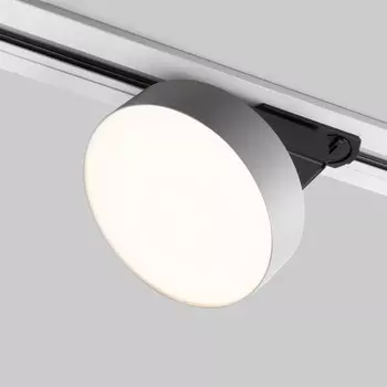 Трековый светильник Elektrostandard, Pila, 134х134х150 мм, 12Вт, LED, 860Лм, 4200К, цвет серебряный