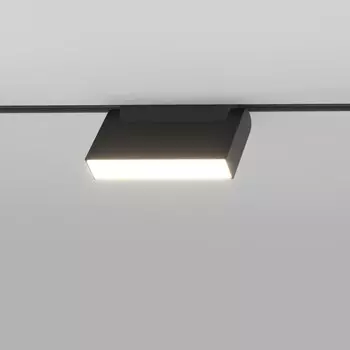 Трековый светильник Elektrostandard, Slim Magnetic, 117х101х23 мм, 6Вт, LED, 420Лм, 4200К, цвет чёрный