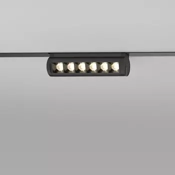 Трековый светильник Elektrostandard, Slim Magnetic, 123х33х73.5 мм, 6Вт, LED, 600Лм, 4200К, цвет чёрный