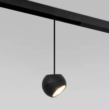 Трековый светильник Elektrostandard, Slim Magnetic, 125х110х1150 мм, 12Вт, LED, 1100Лм, 4200К, цвет чёрный