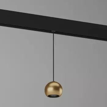 Трековый светильник Elektrostandard, Slim Magnetic, 125х64х1150 мм, 5Вт, LED, 480Лм, 4200К, цвет латунь