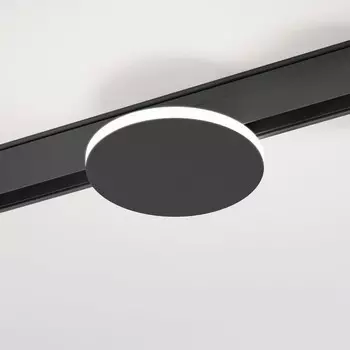Трековый светильник Elektrostandard, Slim Magnetic, 140х140х60 мм, 4Вт, LED, 280Лм, 4000К, цвет чёрный