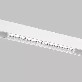 Трековый светильник Elektrostandard, Slim Magnetic, 219х22х44 мм, 12Вт, LED, 960Лм, 4200К, цвет белый