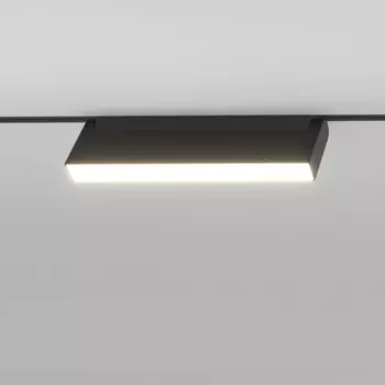 Трековый светильник Elektrostandard, Slim Magnetic, 220х101х23 мм, 12Вт, LED, 900Лм, 4200К, цвет чёрный