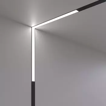 Трековый светильник Elektrostandard, Slim Magnetic, 220х23х44 мм, 24Вт, LED, 1000Лм, 4200К, цвет чёрный