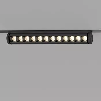 Трековый светильник Elektrostandard, Slim Magnetic, 236х33х73.5 мм, 12Вт, LED, 1200Лм, 4200К, цвет чёрный