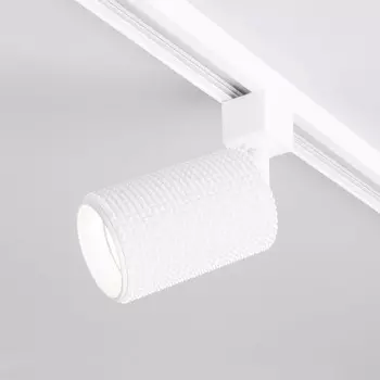 Трековый светильник Elektrostandard, Spike, 100х67х185 мм, GU10, цвет белый