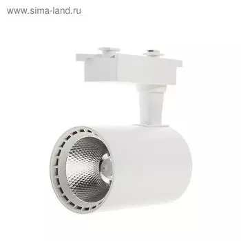Трековый светильник Luazon TSL-018, 10 W, 800 Lm, 2700-6500, управление с пульта, БЕЛЫЙ
