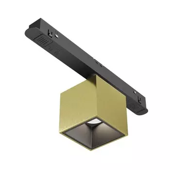 Трековый светильник Technical TR133-4-7W-DS-BS, LED, 7 Вт, 193х53х96 мм, 420 Лм, латунь