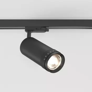 Трековый светильник трёхфазный Elektrostandard, Vary, 285х88х88 мм, 30Вт, LED, 3200Лм, 4200К, цвет чёрный