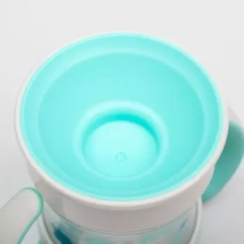 Тренировочный поильник 360°, MINI MAGIC, 160 мл., цвет бирюзовый