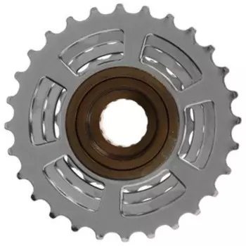 Трещотка ATA, 6 скоростей, 14-28T, цвет CP