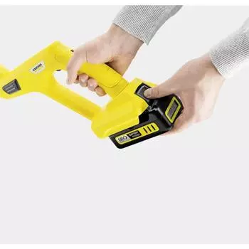 Триммер акк. Karcher LTR 18-25 Battery Set, 18 В, 2.5 Ач, 9500 об/мин, d=1.6 мм, леска