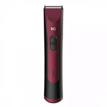Триммер для волос BQ TR1005, для усов/бороды, 2 насадки, от АКБ, бордовый