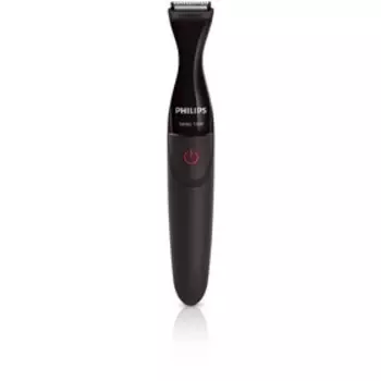 Триммер Philips MG1100/16, для бороды, 1-5 мм, 1хАА (не в комплекте), чёрный