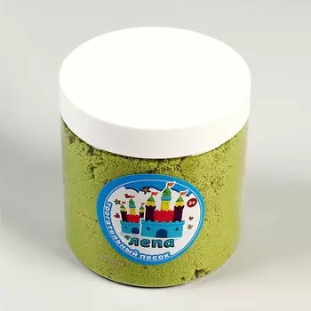 Трогательный песок Лепа, желтый, 600 грамм