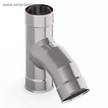 Тройник для дымохода «УМК», 135°, d=180 мм, ннержавеющая сталь 1.0 мм