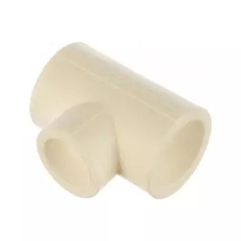 Тройник "CTM" ПЛАСТ CPTR2520, переходной, полипропиленовый, d=25 х 20 х 25 мм