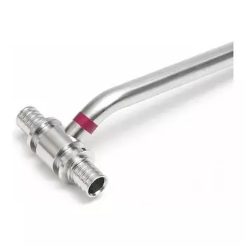 Тройник для подключения радиатора REHAU RAUTITAN 12408511001, d=16 x 15 x 16 мм, L=500 мм