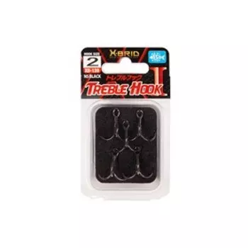 Тройник MORIGEN XB-120, № крючка 6, 5 шт., набор, 02363